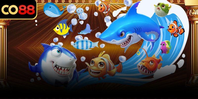 Cá xuất hiện theo từng đợt, tạo nhịp lên xuống rõ ràng trong phiên chơi